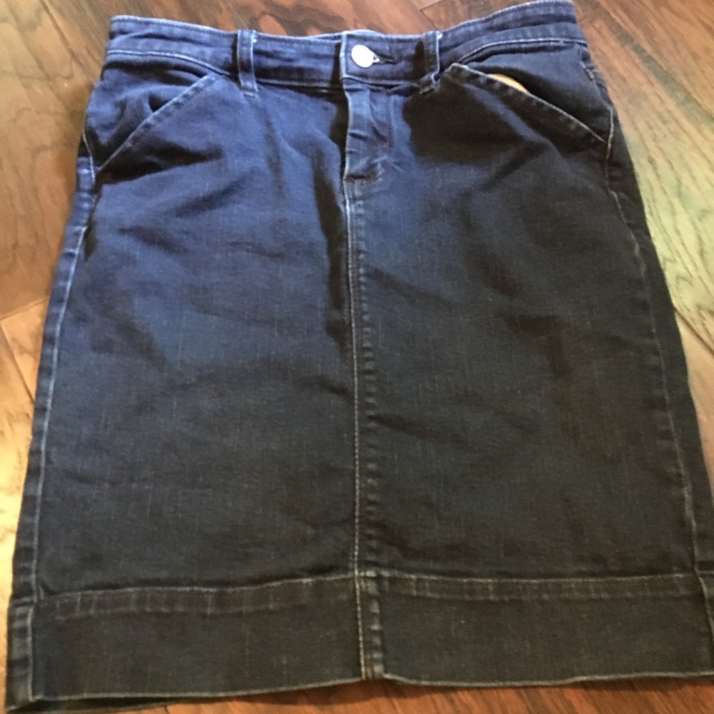 A new day blue jean skirt